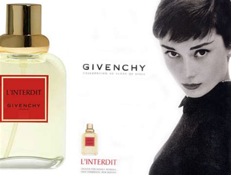 givenchy perfume audrey hepburn|interdit Givenchy sample.